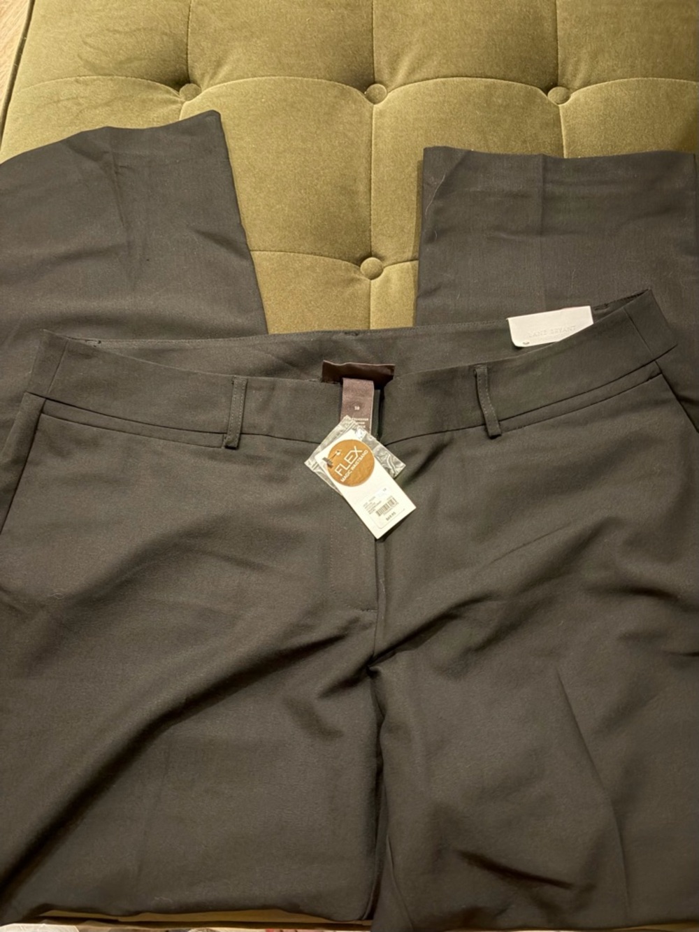 New with Tags Lane Bryant Perfect Drape Classic Black Dress Pants, Size 18